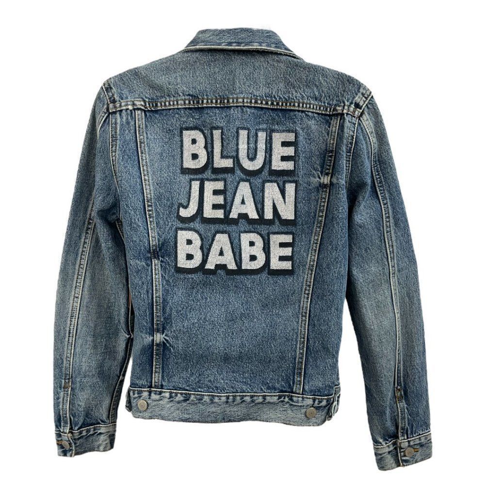 Lucky Brand Tomboy Trucker Blue Jean Babe Denim Jacket Size Small NWT